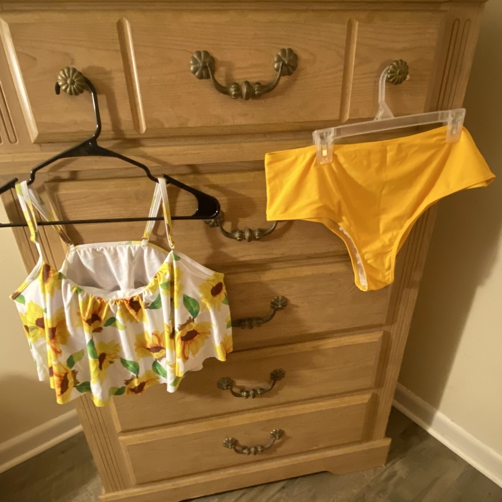 Shein, size 3xl, yellow